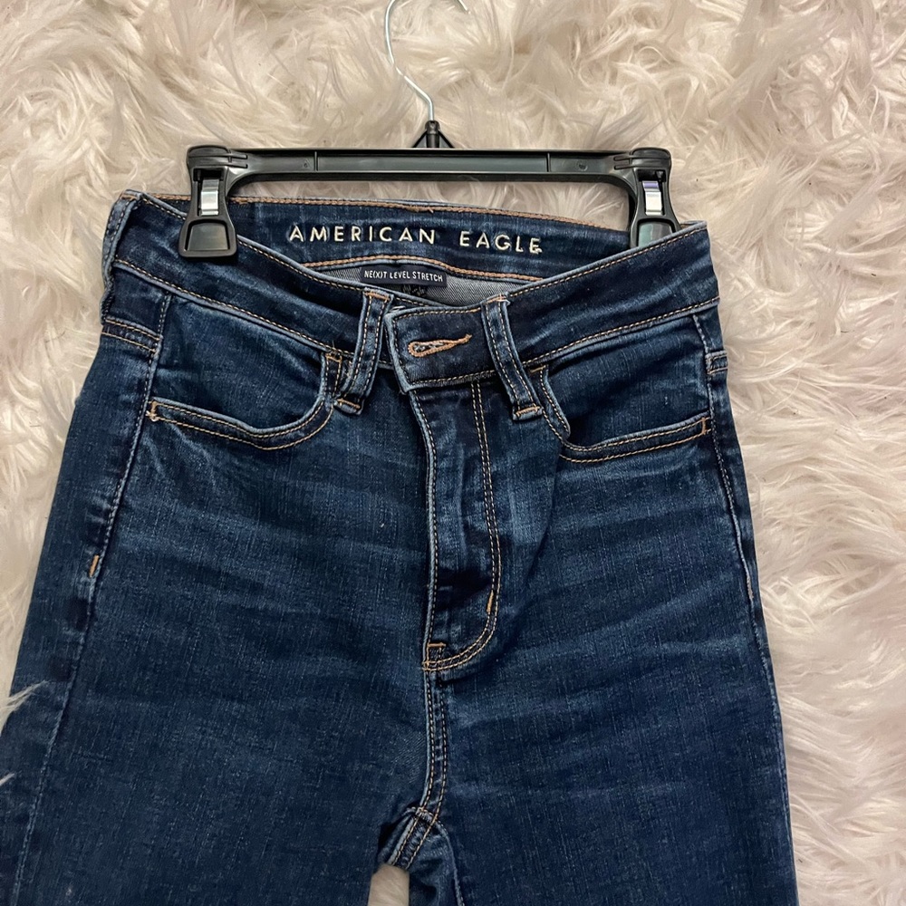 American Eagle Blue denim skinny jeans
